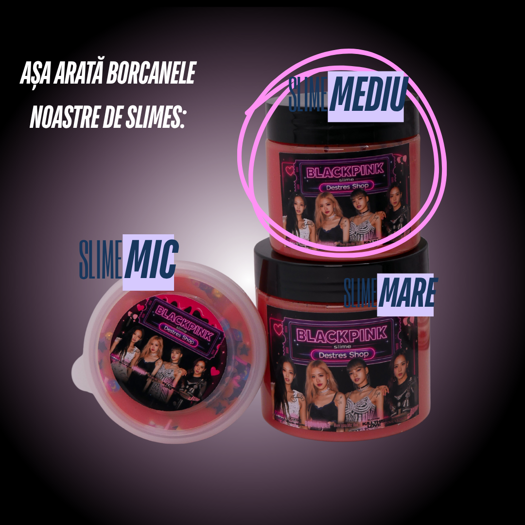 PACHET-10% REDUCERE K POP SLIMES- KATSEYE ȘI BLACKPINK MEDIU