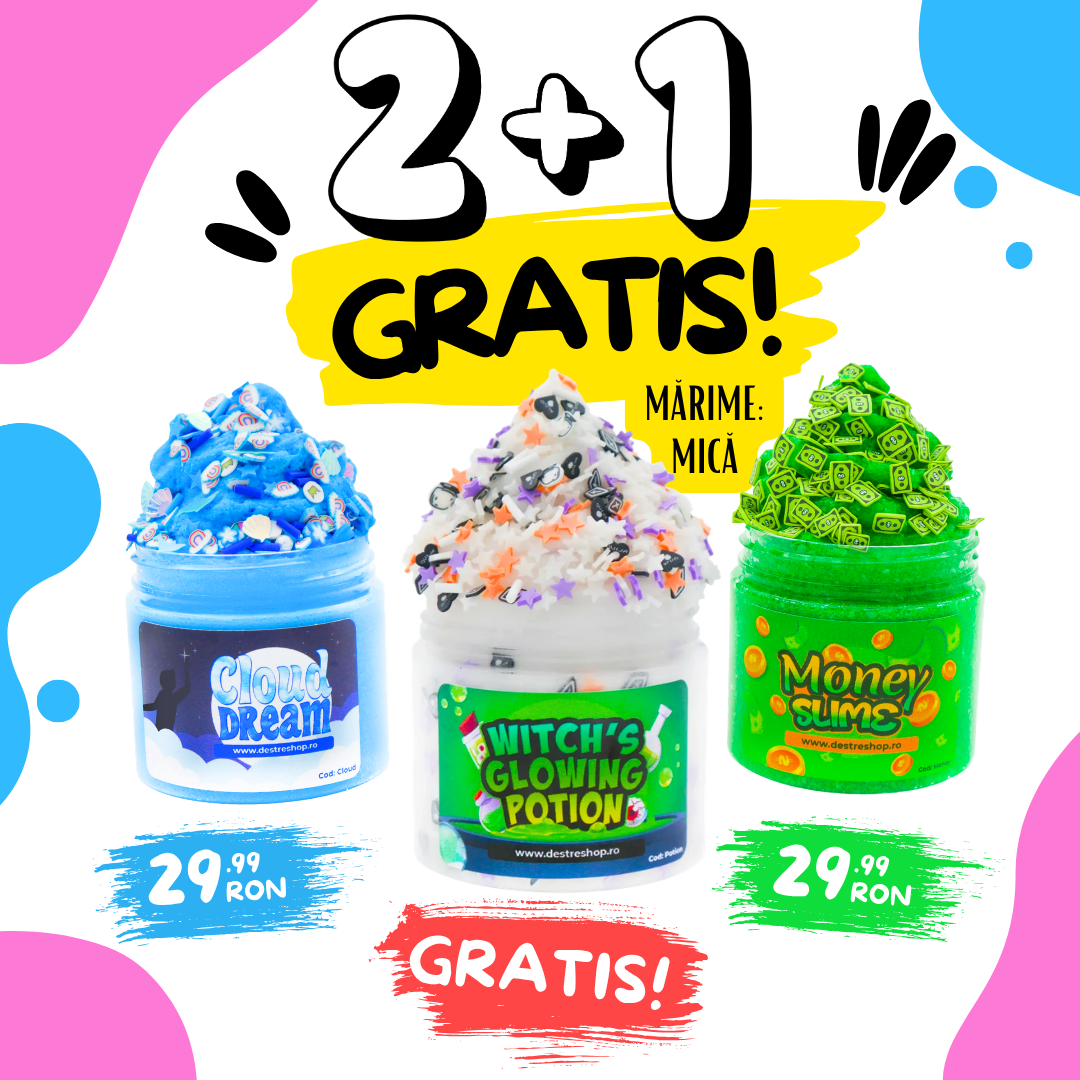 2+1 GRATIS — SLIMES BESTSELLER MICI