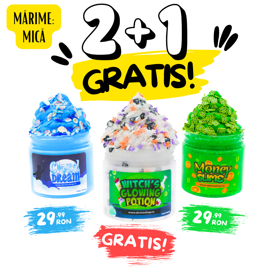 2+1 GRATIS — SLIMES BESTSELLER MICI