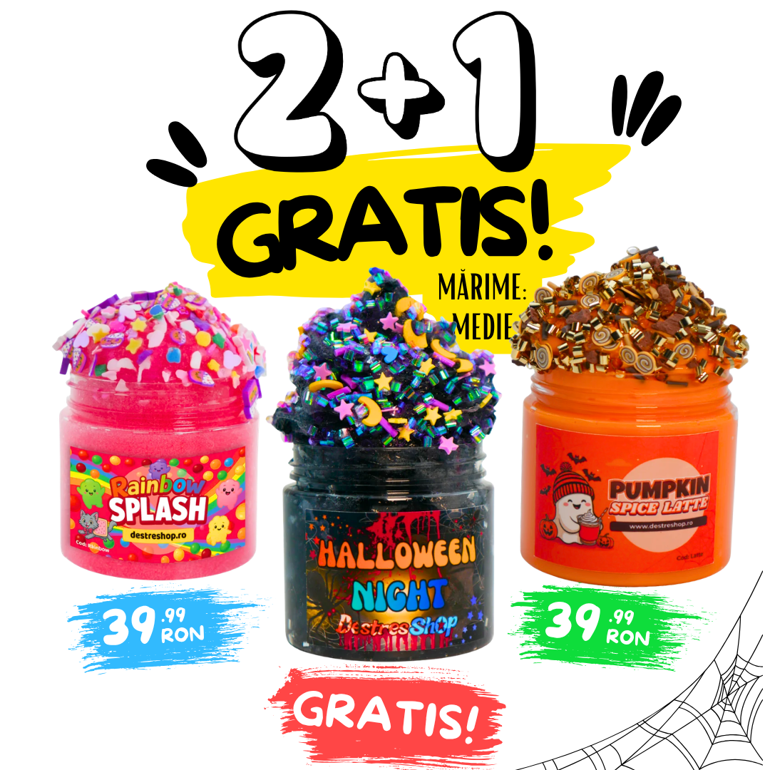 2+1 GRATIS — SLIMES TRICK-OR-TREAT MEDII