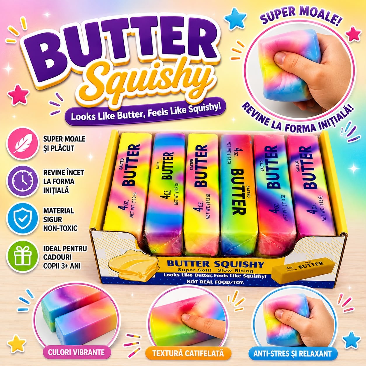 Butter CURCUBEU 13 cm, Model Aleeator