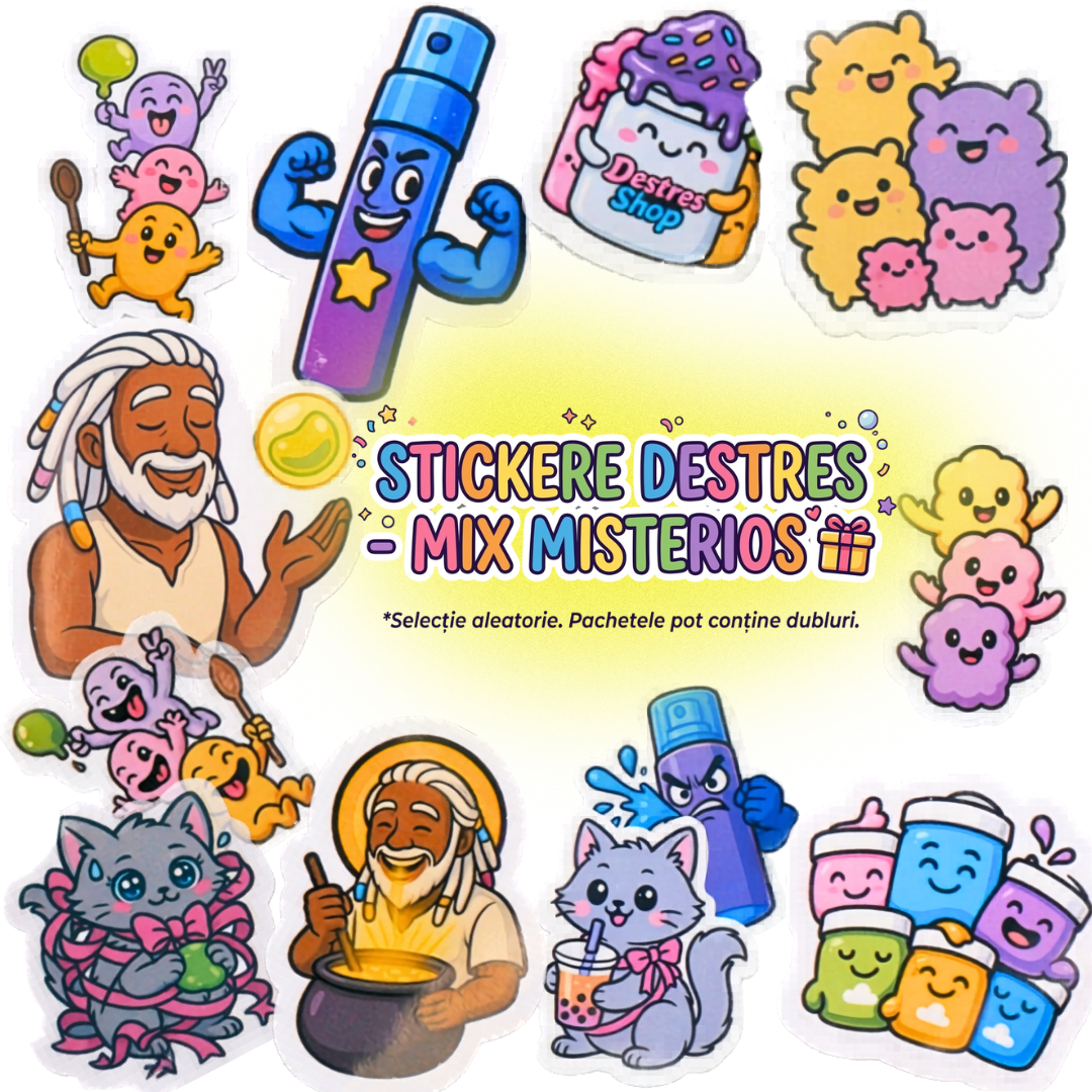 STICKERE DESTRES-MIX MISTERIOS