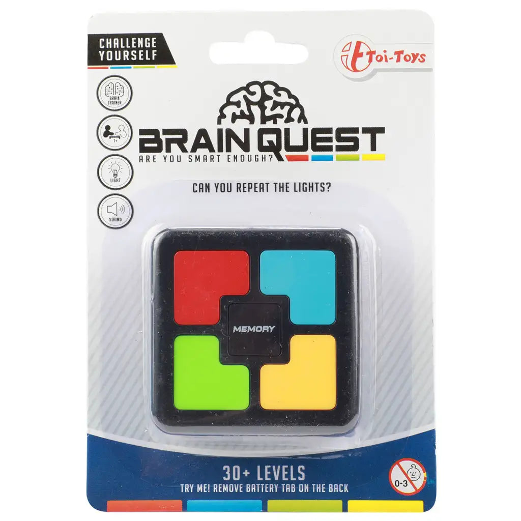 Joc Electronic de Memorie cu Lumini - Brain Quest
