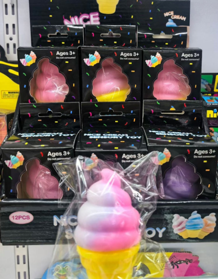 Squishy Înghețată Soft Ice Cream - 10 CM