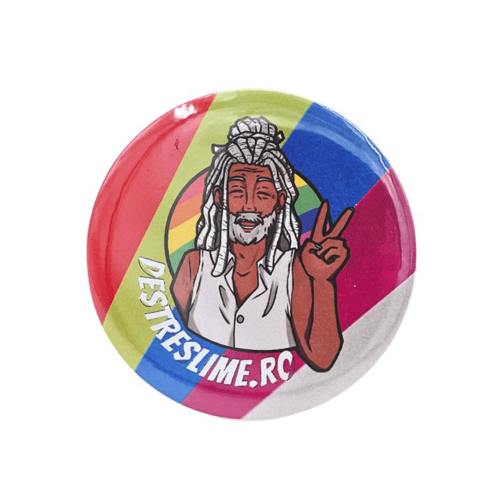 Insigna Destres Shop cu fundal Colorat - Destres Shop